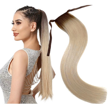 Coada de par Russian Hair Ombre #4/ #20
